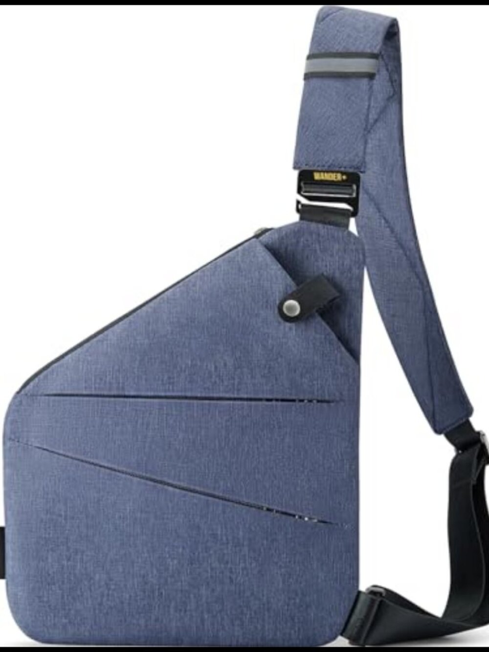 Anti-Theft Crossbody Travel Bag Multi-Pocket Oxford Sling